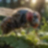 Botanical Defense Against Outdoor Flies Natural fly repellent plant in outdoor garden