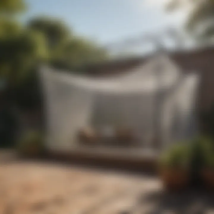 Installing Outdoor Mosquito Netting Outdoor Mosquito Netting