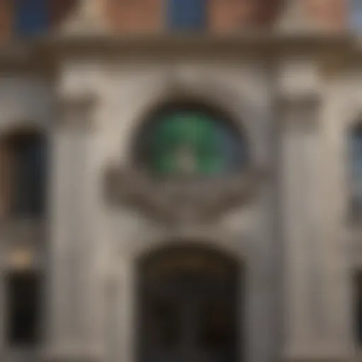 Detail of Peachtree Pest Control Inc.'s Logo on Office Building