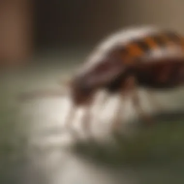 Using Peppermint Oil for Bed Bug Prevention Peppermint oil diffuser with bed bugs fleeing