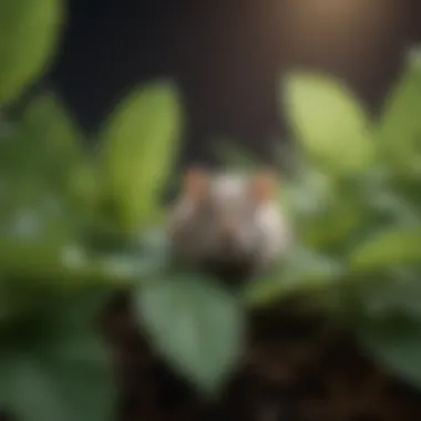 Integration of Peppermint in Pest Management Strategies Peppermint leaves incorporated in pest control