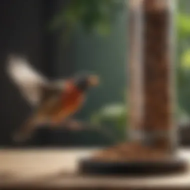 Innovative Feeding Mechanism Innovative Feeding Mechanism of Amazon Perky Pet Bird Feeder
