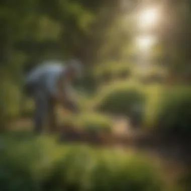 Ecological Pest Management Ecological pest management techniques being applied in a garden