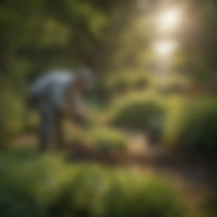 Ecological Pest Management Ecological pest management techniques being applied in a garden