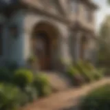 A serene residential neighborhood in Columbia, IL, showcasing preventative pest control measures.