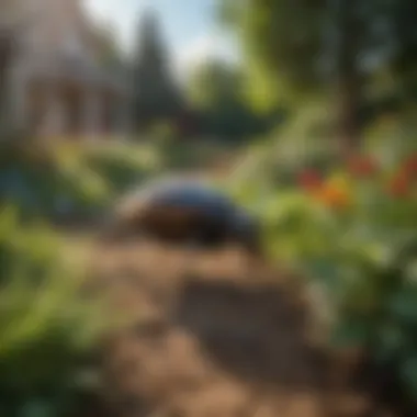 Sustainable Pest Control in Columbia Gardens Sustainable pest control practices being employed in a garden setting in Columbia, IL.