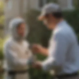 Loves Park Pest Control Expert inspecting property