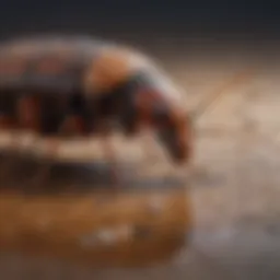 A close-up view of common pests found in Cedar Rapids, such as ants and cockroaches.