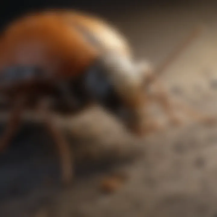 A close-up of common pests found in Kingston, highlighting the local pest challenges.