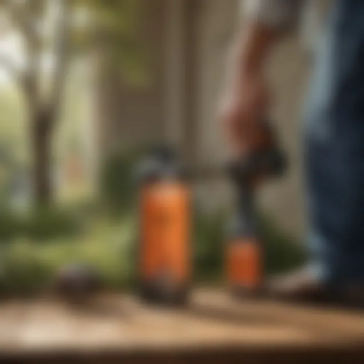 Utilization of Advanced Pest Control Tools Pest control products and tools in use