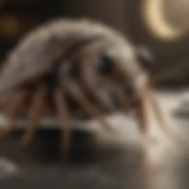 A commercial establishment undergoing pest management inspection.