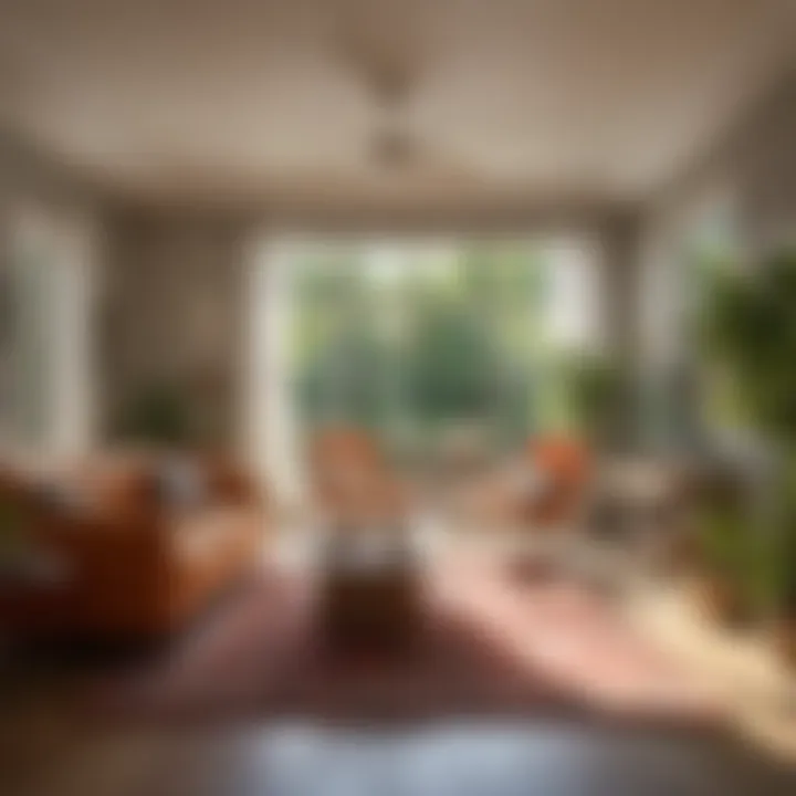 Illustration of a pest-free home environment