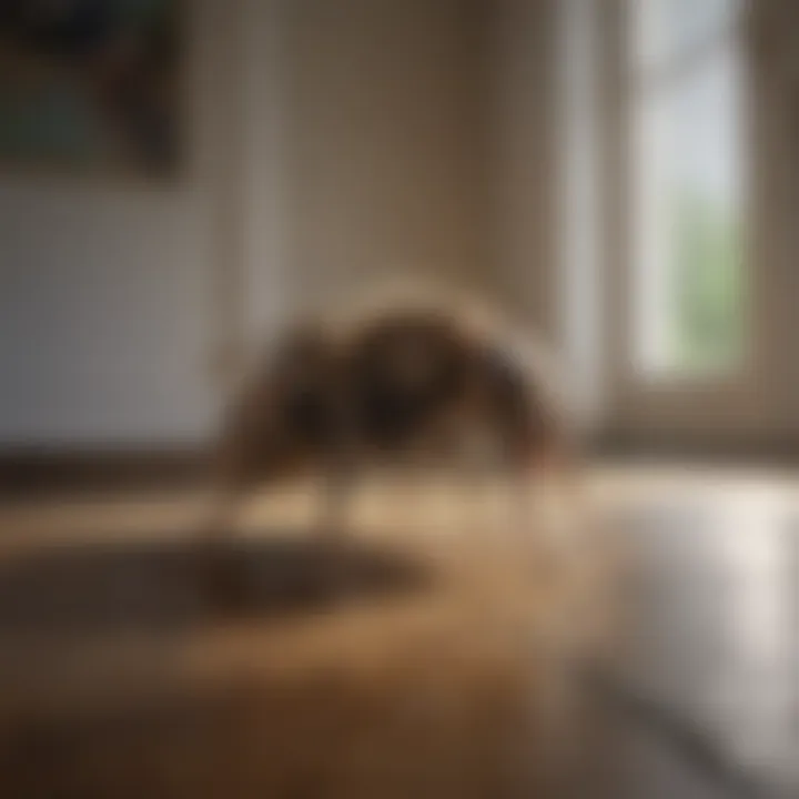 Pest-infested property