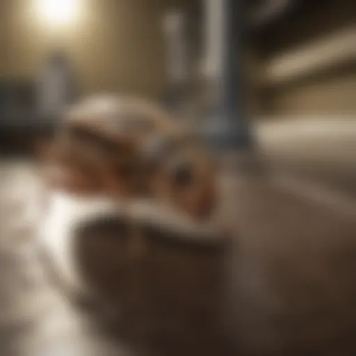 Illustration of a meticulous pest inspection in Livingston, NJ