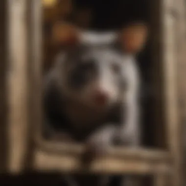 Humane Possum Removal Possum caught in humane trap