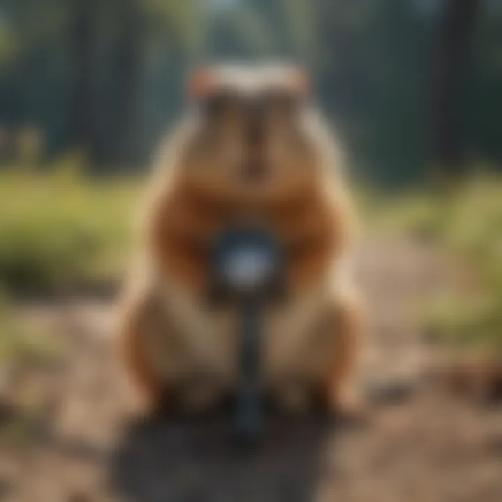 Expert Extermination Services for Ground Squirrel Removal Professional Exterminator Eliminating Ground Squirrels