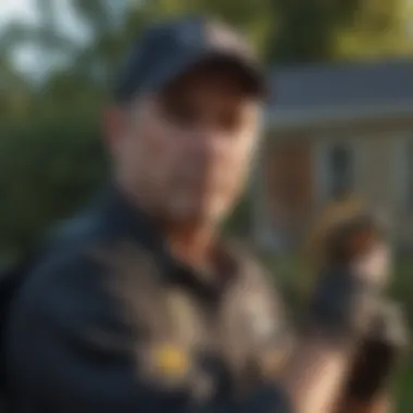 Professional Exterminator Professional Exterminator Handling Pest Infestation
