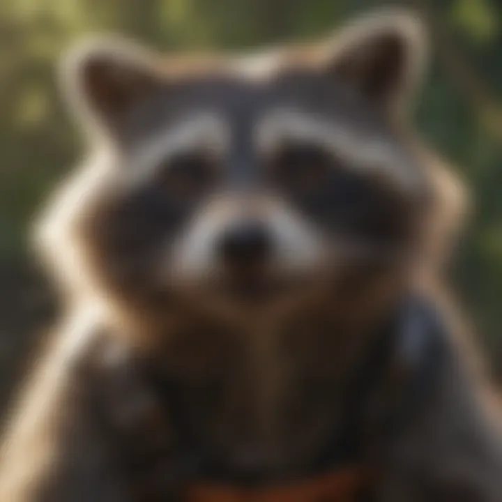 Professional Raccoon Removal Illustration