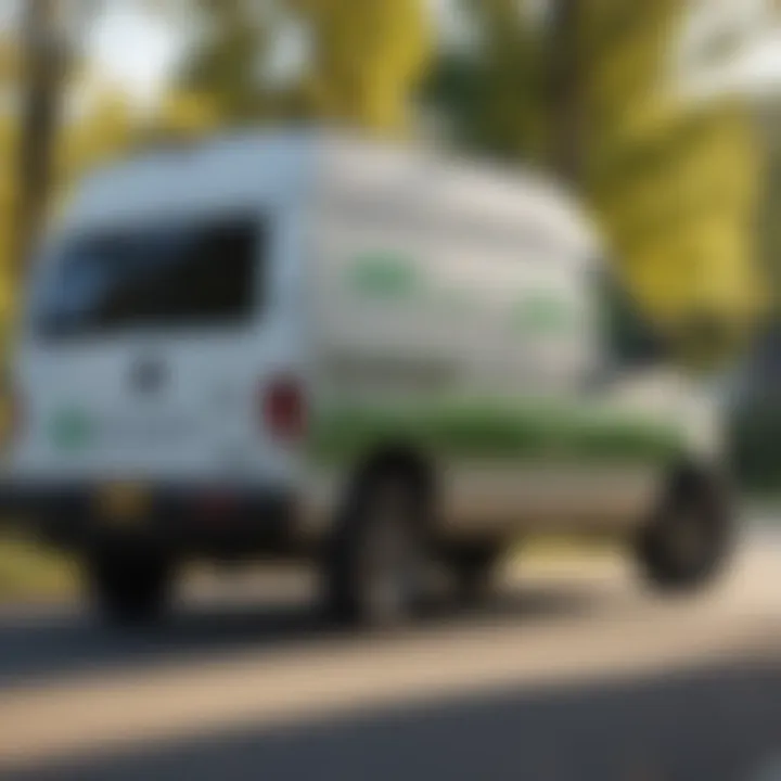 Pest Control Services Van Professional pest control services van in Trumbull CT