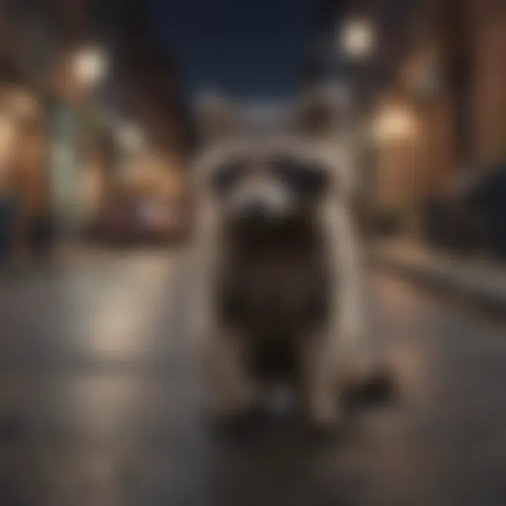 Navigating Raccoons in Urban Environments Raccoon in Urban Setting