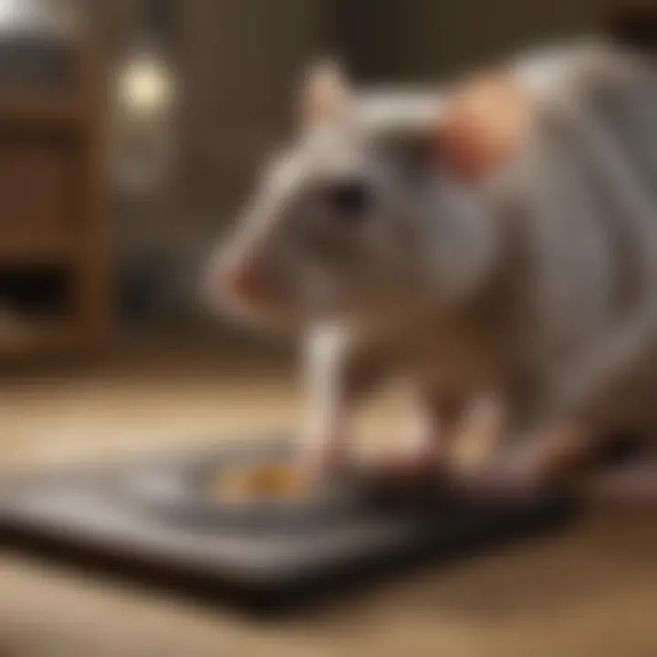 Ethical Considerations of Rat Guard Glue Traps Illustration depicting the ethical considerations of using rat guard glue traps
