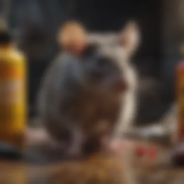 Influential Factors in Rat Poison Lethality Schematic showing factors influencing the lethality of rat poison in mice