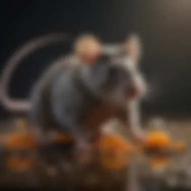 Physiological Effects of Rat Poison Visual representation of the impact of rat poison on mouse physiology