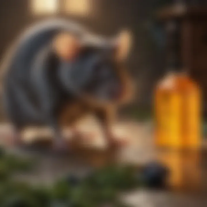 Pest Control Strategies and Rat Poison Illustration highlighting the implications of rat poison on pest management strategies