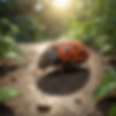 Natural Pest Control Strategies for a Pest-Free Environment Illustration depicting natural pest control methods