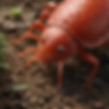 Identifying Red Mite Damage in Farms Red Mites Infestation in Agricultural Setting