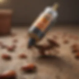 Roach infestation illustration