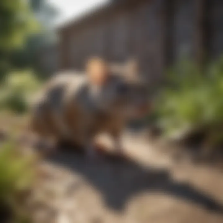 Preventive measures for rodent control in residential areas