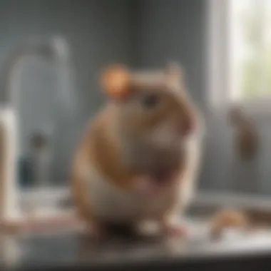 Hygienic Practices for Rodent Prevention Illustration demonstrating the significance of proper sanitation in rodent prevention in Houston