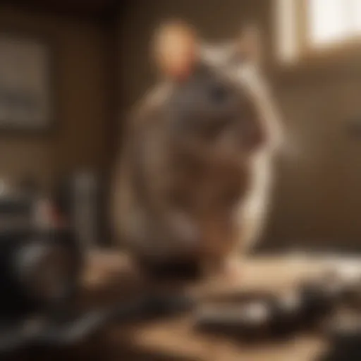 Professional Rodent Exterminator at Work Rodent Exterminator in Action