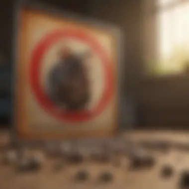 Rodent Poison Pellets Warning Sign