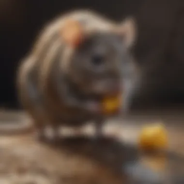 Rodent Sniffing Natural Bait