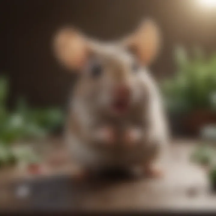 Behavioral Response to Peppermint Scent Rodents reacting to peppermint essence