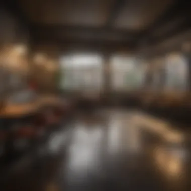 Ensuring Hygiene with Fly Zappers A clean and hygienic restaurant environment with a fly zapper in use.