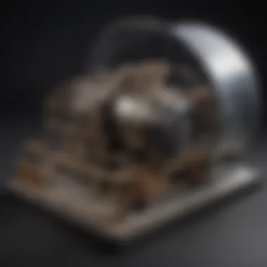 Safety Considerations for Piston Rat Traps Illustration depicting safety features and concerns associated with piston rat traps.