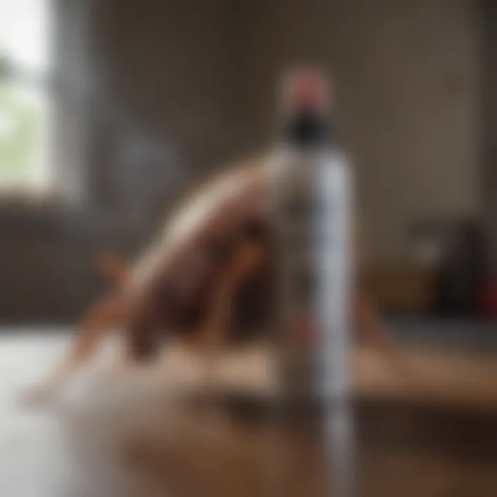 Safety considerations for non-toxic roach spray