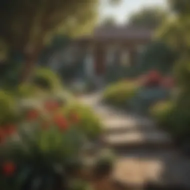 Lush Landscaping in Santa Ana Beautifully Landscaped Santa Ana Yard