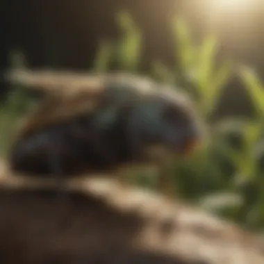 Sustainable pest management practices being implemented.