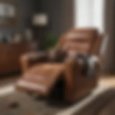 Recliner shielded by bed bug cover