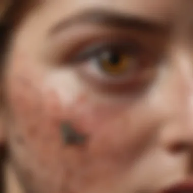 Effects of Bird Mite Bites on Skin Skin irritation caused by bird mite bites