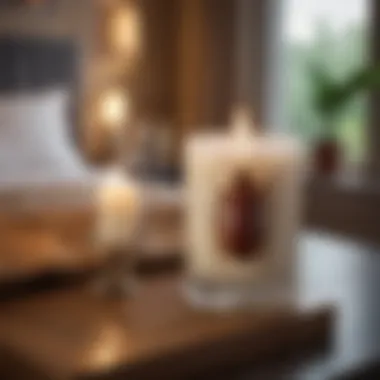 Sleek Bed Bug Candle Packaging in Luxurious Setting Sleek Bed Bug Candle Packaging in Luxurious Setting