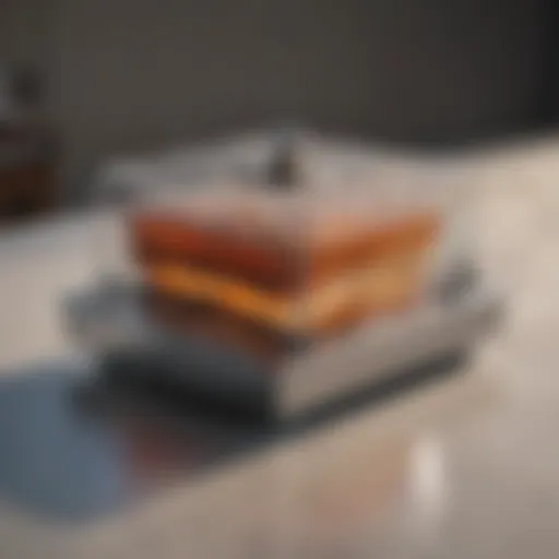 Sleek design roach trap for kitchens
