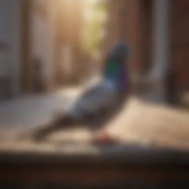 Sleek and discreet ultrasonic pigeon deterrent