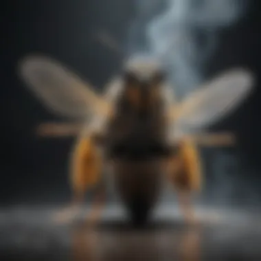 Strategic Smoke Technique Smoke Method for Wasp Removal