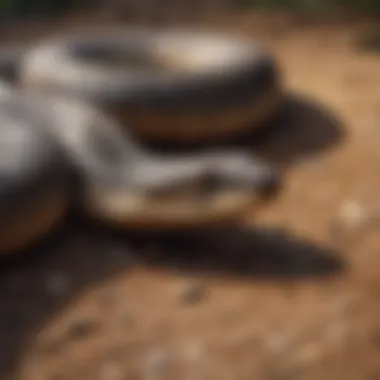 Innovative Snake Prevention Granules Snake deterrent granules in outdoor setting