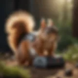 Innovative squirrel repeller emitting sonic waves